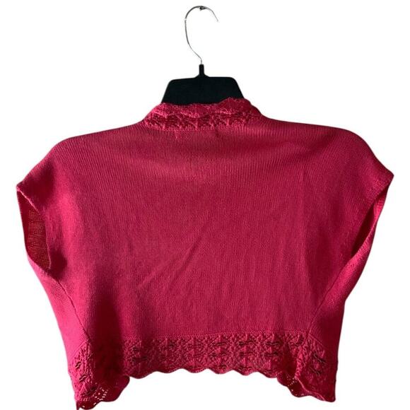 INC International Concept Cardigan Bolero Sweater Womens S Open Front Knit Shrug - Picture 4 of 6